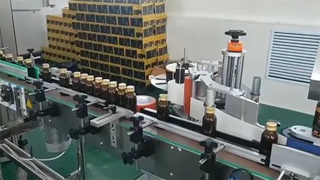 Этикетировочная машина для круговой этикетки