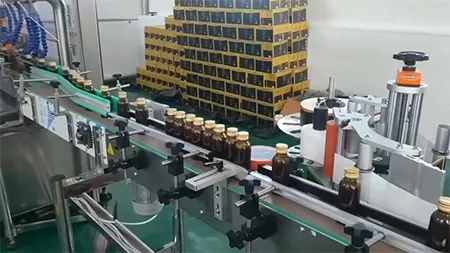 Этикетировочная машина для круговой этикетки для производителя соков